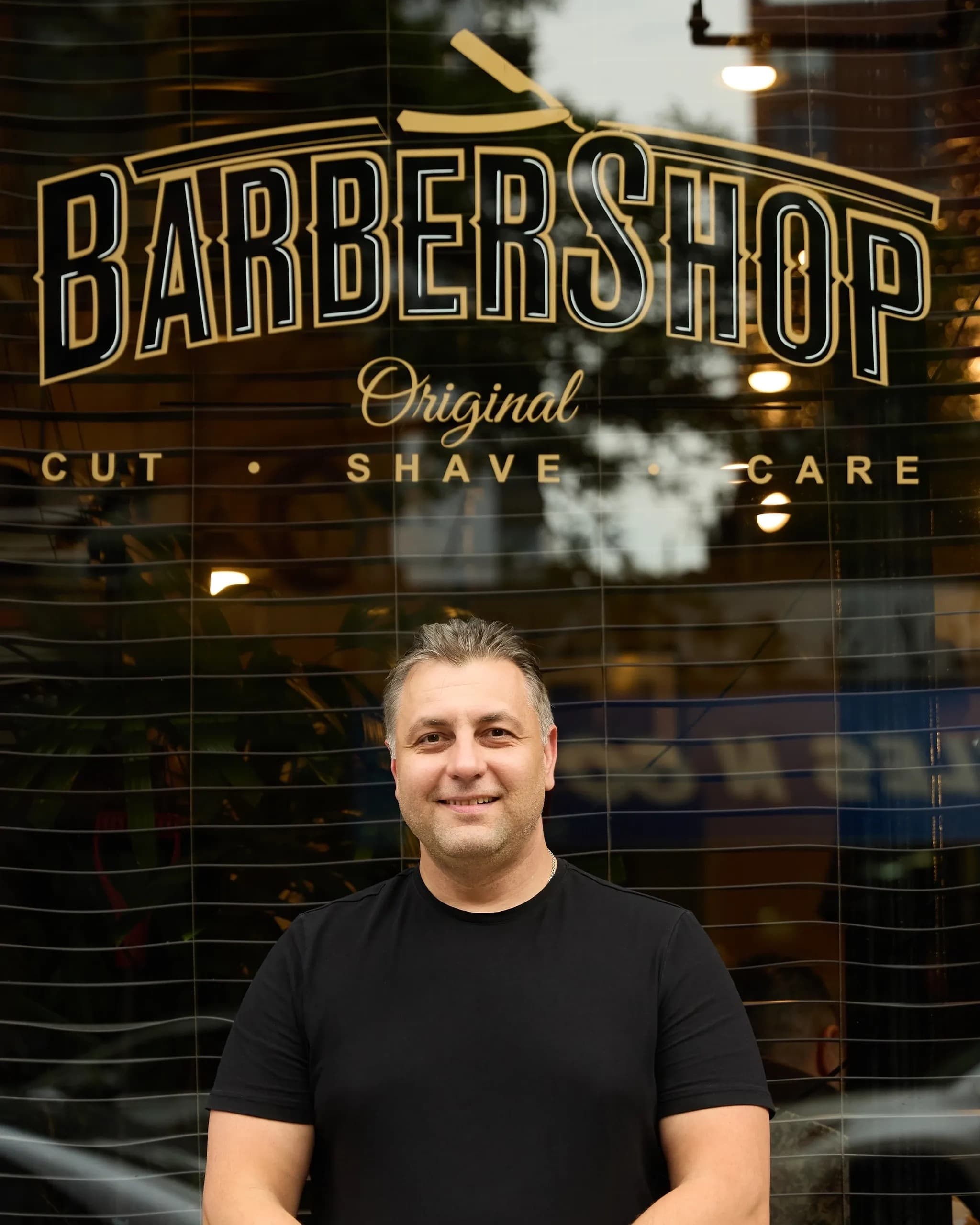 Greg, founder and master barber of Original Barbershop
